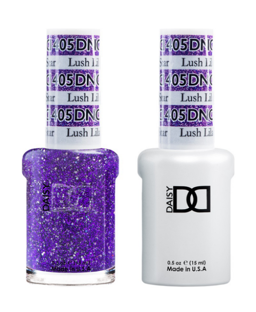 Picture of DND DUO GEL - #405 LUSH LILAC STAR