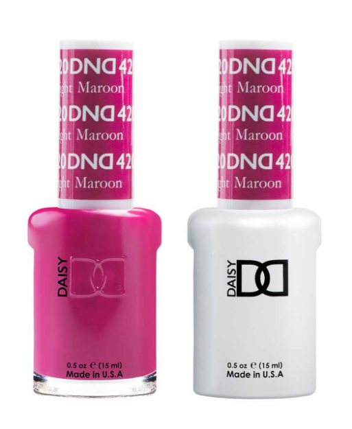 Picture of DND DUO GEL - #420 BRIGHT MAROON