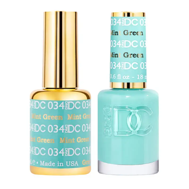 Picture of DND DC DUO GEL - #034 MINT GREEN