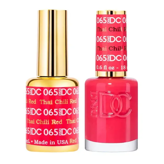 Picture of DND DC DUO GEL - #065 THAI CHILI RED