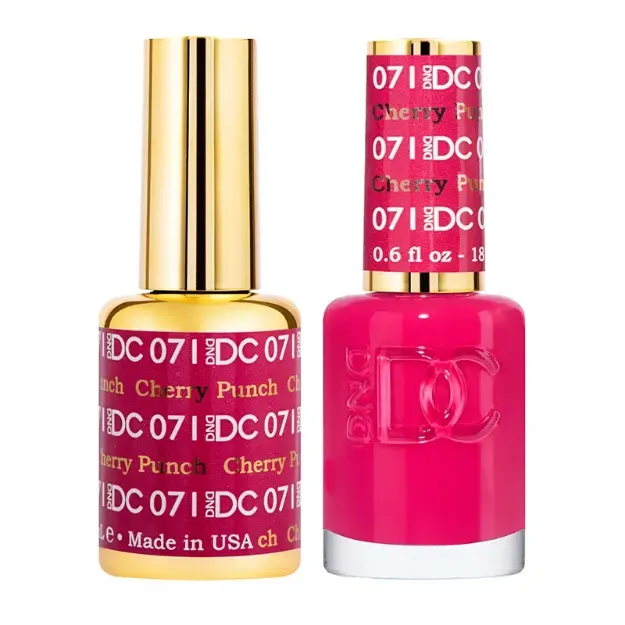 Picture of DND DC DUO GEL - #071 CHERRY PUNCH