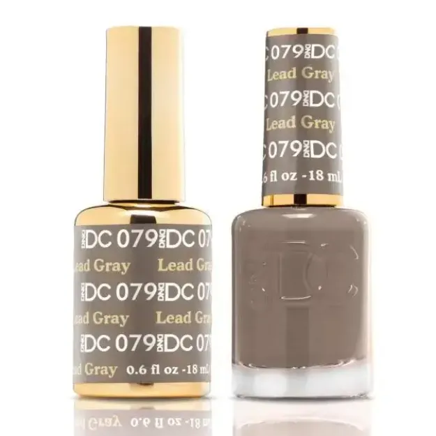 Picture of DND DC DUO GEL - #079 LEAD GRAY