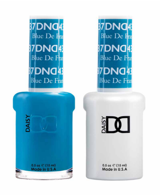 Picture of DND DUO GEL - #437 BLUE DE FRANCE