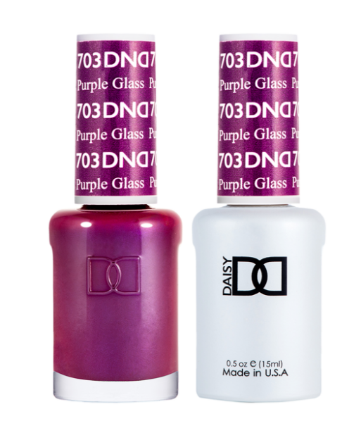 Picture of DND DUO GEL - #703 PURPLE GLASS
