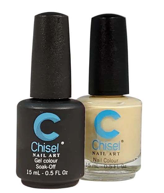 Picture of CHISEL MATCHING GEL + LACQUER .5 OZ - SOLID 100