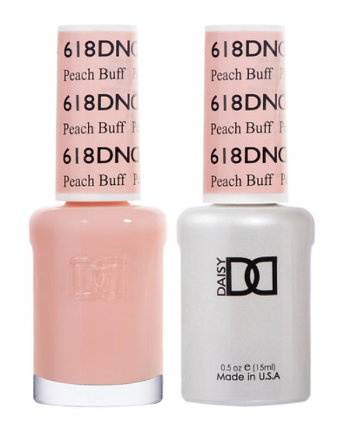 Picture of DND DUO GEL - #618 PEACH BUFF - DIVA COLLECTION