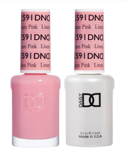 Picture of DND DUO GEL - #591 LINEN PINK - DIVA COLLECTION