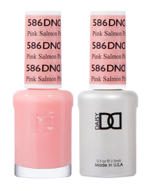 Picture of DND DUO GEL - #586 PINK SALMON - DIVA COLLECTION