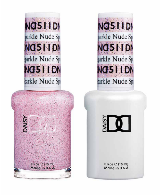 Picture of DND DUO GEL - #511 NUDE SPARKLE