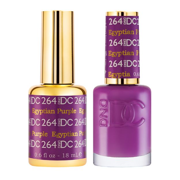 Picture of DND DC DUO GEL - #264 EGYPTIAN PURPLE