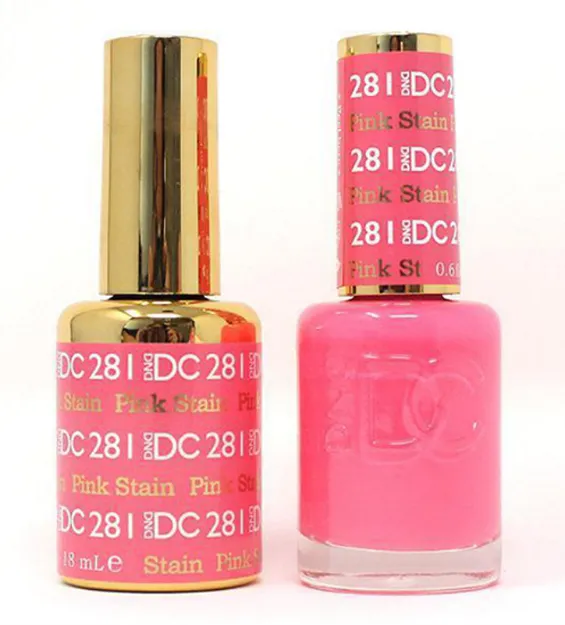 Picture of DND DC DUO GEL - #281 PINK STAIN