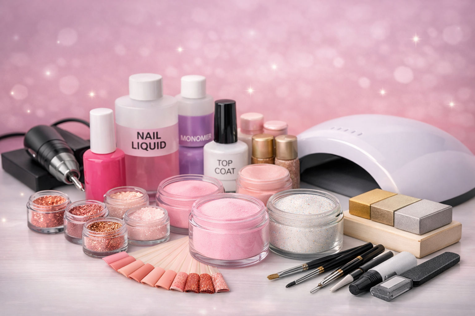 Demo soak-off gel — Crimson